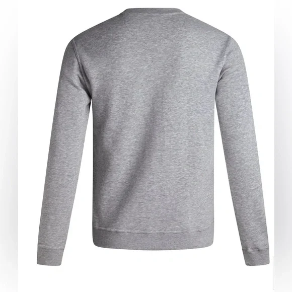 Spyder Men’s Light Grey Fleece Crew Neck Sweatshirt Size XLarge NWT - Picture 2 of 12